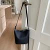 Bolso Cubo Casual Retro de Nicho 2025 Verano Nuevo Moda Bolso de Hombro Simple para Viajes Cotidianos Cruzado Bolso Madre-Hija