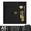 Set de regalo de caja para cuaderno personalizado, cuaderno, bolígrafo, unidad USB con grabado, se puede imprimir con logo, regalos promocionales corporativos personalizados