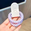 Elástico de Cabelo Fio de Telefone de Alta Qualidade, Corda Simples para Cabelo, Alta Elasticidade, Espessado, Sem Marcas, Acessório de Cabelo Não Danifica