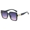 Gafas de sol retro europeas y americanas para mujer, de alta gama, elegantes, con montura grande, para cara redonda, gafas de sol de moda
