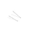 Tich Clavos de Plata de Ley 925 Postes para Oreja para Cuidado del Agujero de la Oreja, Dormir Sin Quitarse Clavos de Aguja de Plata Básicos Postes para Oreja Accesorios para Oreja Venta al por Mayor