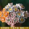 Flor de Cerámica de Jingdezhen Alta Temperatura Hecha a Mano Flor Artificial Cerámica Decoraciones Flor Eterna Cerámica Decoración Creativa para el Hogar