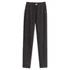 Leggings forradas de fleece femininas, novo estilo de inverno 2026, espessadas, cintura alta, modeladoras, comprimento cropped, calças de algodão da moda e versáteis