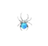 Set de Aretes Araña de Aleación de Titanio F136 con Ópalo Aurora Joyería de Perforación Personalizada de Alta Gama Clavos para Hueso de la Oreja Venta Caliente Transfronteriza