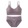 Versión de calidad transfronteriza 668# US Chaleco deportivo con espalda descubierta, traje de braguita con cinturón de ajuste de hilo sin costuras, ropa interior de mujer