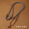 Colgante de Jade con Cuerda Tejida a Mano para Bebé Cordón para Colgante Cuerda de Collar Cuerda para Colgar en el Cuello para Hombres y Mujeres Ajustable