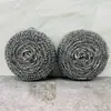 Bolas de Alambre de Acero de 5,55 kg para Limpieza del Hogar, Sin Desprendimiento, Alambre Descontaminante de Acero Inoxidable para Lavado de Platos y Ollas de Cocina, Dos Yuan