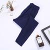 Calças de Outono para Homens e Mulheres, Calças Térmicas com Proteção nos Joelhos, Apliques de Veludo de Artemísia, Cuecas Masculinas Escovadas dos Dois Lados, Leggings para Proteção contra o Frio