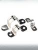 Abrazadera de tubo en forma de U de acero inoxidable 304, abrazadera de tubo de montaje, abrazadera de tubo, abrazadera de tubo, abrazadera en forma de U