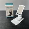 Suporte de Telefone Giratório 360 Graus Transfronteiriço, Dobrável Multi-Ângulo, Suporte Universal Portátil para Tablet de Mesa, Dobrável e Portátil