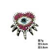 Perla Cristal Hecho a Mano Cuentas Diamante Rosa Parche Ojo Tela Parche Ropa Zapatos y Sombreros Equipaje Decoración Accesorios Accesorios Parche Parche