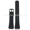 18mm Adequado para Casio F-91W Pulseira de Relógio Macia de Silicone F-84/F-94/F-105 Pulseira de Relógio Digital