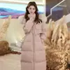 Parka de Invierno 2026 Super Bonita Chaqueta de Algodón para Mujer de Longitud Media Moda Holgada Engrosada Cálida Chaqueta Acolchada de Algodón Ropa de Abrigo