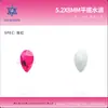 5.2*8mm Mini Flat Bottom Gota D'água Glitter para Unhas Diamante Cristal Vidro Joias para Unhas Acessórios de Unha Vestíveis Atacado