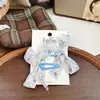 Goma para el Cabello con Lazo Floral Estilo Coreano, Pinza para el Cabello Suave, Pinza para Flequillo Lateral, Accesorio Versátil para el Cabello Infantil