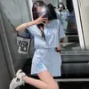 Conjunto Esportivo Casual Estilo Coreano Novo Primavera/Verão 2026 para Mulheres, Top Curto, Solto e Emagrecedor, Conjunto de Duas Peças para Corrida de Estudantes