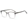 Armazones Lisos de Estilo Coreano para Gafas de Miopía, Se Pueden Montar con Lentes Graduados, Gafas Antiluz Azul Sin Graduación, Lentes de Miopía de Moda para Hombre, Armazones Artísticos