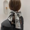 Cinta para el pelo de seda francesa estilo Chanel con lazo, banda de goma para el pelo de súper hada, cuerda para el pelo con temperamento retro, cuerda para el pelo, lazo para el pelo, accesorios para el cabello