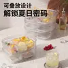 Moldes para cubitos de hielo de grado alimenticio para uso doméstico, charolas de hielo mini con tapa para refrigerador, moldes de silicona para cubitos de hielo DIY para congelar