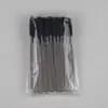 Comercio exterior caliente varilla de cristal cepillo de silicona para pestañas cepillo para cejas polvo de cebolla maquillaje mini cepillo color rizador de pestañas