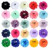 Novas Flores de Rosa de Tecido de Cetim Feitas à Mão Acessórios de Cabelo DIY Joias Flor de Cabeça Corsage Sapatos Chapéus Acessórios de Vestuário