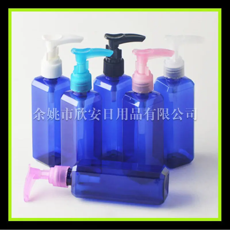 100ml 蓝色方形瓶 + 夹 子泵 副本