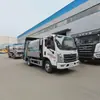 Camión compactador de basura sellado Foton de 5.8 m³, carga y descarga automática, para recolección de residuos en áreas de calle y de fábrica