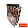 Libro de Menús Transparente para Restaurantes Chinos y Occidentales, Portamenús de PVC A4, Libro de Menús para Pedir, Menú de Restaurante, Pedido DIY