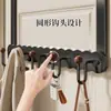 Colgador detrás de la puerta perchero de puerta montado en puerta estante colgante elevado gancho para ropa sin perforación perchero para puerta de dormitorio parte trasera de la puerta estante de almacenamiento de ropa