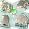 Molde para Pastel de Oso Molde de Dibujos Animados de Pez Payaso Molde de Dibujos Animados de Casa Pequeña Molde de Pastel de Aluminio