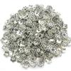 1 nuevo colgante de aleación de plata antigua simulada de flor hueca, sombrero de flor, colgante, accesorios de joyería DIY
