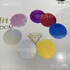 Centro Comercial de Materiales para Manualidades Hechas a Mano Bricolaje Decoración de Hotel Boda Lentejuelas Redondas de Doble Agujero Coloridas de 8cm Brillo