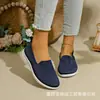 Zapatos casuales de talla grande para mujer para primavera y otoño, zapatos tradicionales de tela de Pekín, disponibles para comercio electrónico transfronterizo en TEMU