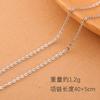 S999 Plata de Pie Cerradura de Bambú Paso a Paso para Hombres y Mujeres Sección de Bambú Plata de Ley Cerradura de Larga Vida Colgante Pulsera DIY Colgante de Collar