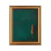 Pintura al óleo de animales retro con marco, bestseller de Amazon, arte de pared de lujo ligero estilo francés para sala de estar, dormitorio, comedor y entrada