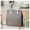 Bolsa de Almoço Minimalista Zhenwei de Mão Cationic Bolsa Bento Bolsa Isolada Bolsa para Lancheira Vertical Pacote de Gelo Grande Capacidade Bolsa para Lancheira