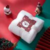 Caixa de presente de toalha de Natal com toalha de Ano Novo presente de feriado criativo presentes comércio exterior transfronteiriço atacado