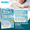 Sumifun Exportación Transfronteriza 1 Caja 3 Bolsas Parche Repelente de Mosquitos para Exteriores de Verano Parche para el Cuidado de la Salud de Picaduras de Mosquito K000115