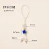 Chaveiro de Pedra de Cristal Natural Runya, Pingente de Celular Anti-Perda, Cordão Chaveiro Desmagnetizador de Cascalho Atacado