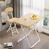 Mesa dobrável simples, modelo novo para refeições em casas pequenas, mesa portátil para uso externo para montar barracas, mesa quadrada comercial