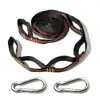 Tiras para Rede de Exterior, Tiras Reforçadas de Poliéster para Árvores, Cordas de Árvore com 5 Argolas de Suporte de Carga, Cordas de Nó de Extensão para Rede de Camping