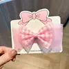 Internet-famoso Princesa Pequena Fita Bow Hairpin Crianças Menina Hanfu Purple Hairpin Acessórios de cabelo das meninas