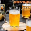 Vaso de Cerveza Acrílico de Gran Capacidad Parrilla Hotel Bar KTV Vaso para Bebidas Vaso de Cerveza Resistente a Caídas Alta Temperatura Vaso con Delantal