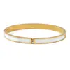 Pulsera de Acero Inoxidable de Venta Caliente Transfronteriza Europea y Americana, Moderna y Versátil, No se Desvanece, Alta Gama, Incrustada con Diamantes, Pulsera de Acero de Titanio a la Moda para Mujer