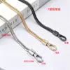 Venta al por mayor de fábrica cadena para bolsa de repuesto cadena para bolsa metal chapado correa para el hombro colgada al hombro cadena para bolsa plana NK accesorios para bolsa