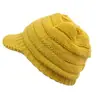 2020 Explosiones de Amazon Invierno Ala Sólida Lana Sombrero Ala del Sombrero Sombrero Bailey Sombrero de Esquí Gorra sin Cierre