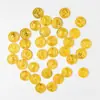 [Transfronterizo] Suministros para Fiesta de Halloween Monedas de Pirata Chapadas Juguete Juego Cámara Secreta Escape Casa Embrujada Monedas