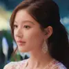Brincos Deslumbrantes Como os Usados por Zhao Lusi e Xu Yan, Brincos de Franja em Forma de Diamante com Strass, Brincos Longos Exagerados para Mulheres