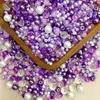 Cuentas Mixtas de Perla de Imitación de Vidrio al por Mayor Personalizadas Vendidas por Libra, Cuentas Sueltas de Vidrio para Pulseras y Collares Hechos a Mano DIY Materiales