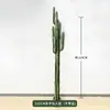Cacto Cacto Em Vaso Plantas Verdes Falsas Tropicais Paisagismo de Deserto Plantas Verdes Falsas Enfeites Decorativos de Cacto